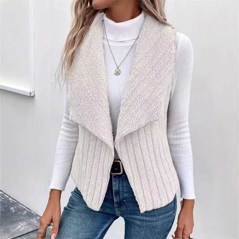 Autumn And Winter New Fashion Casual Simple Sleeveless Versatile Vest Jacket B5