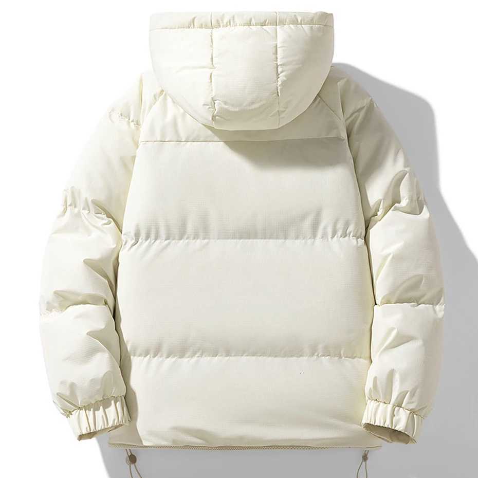 8XL Plus Size Down Jackets Men 80% White Duck Down Coats Thick Warm Parkas Black Hooded Padded Puffer Jackets Large Size 7XL 6XL W250722