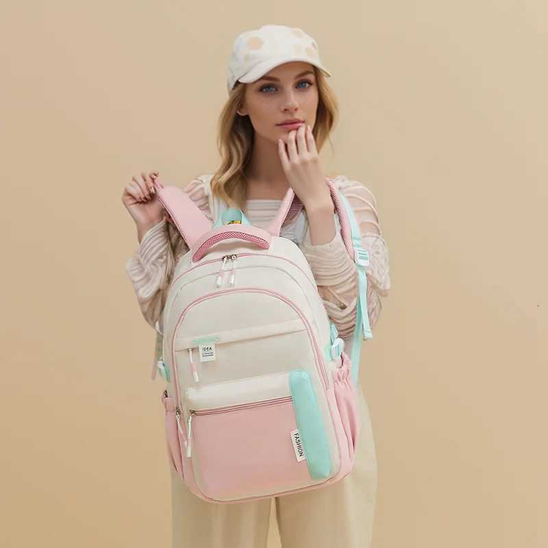 2024 New K-Style Brand Primary School Students Backpack High-Looking Niche Ins Style Junior High School Girls Schoolbags Y250722