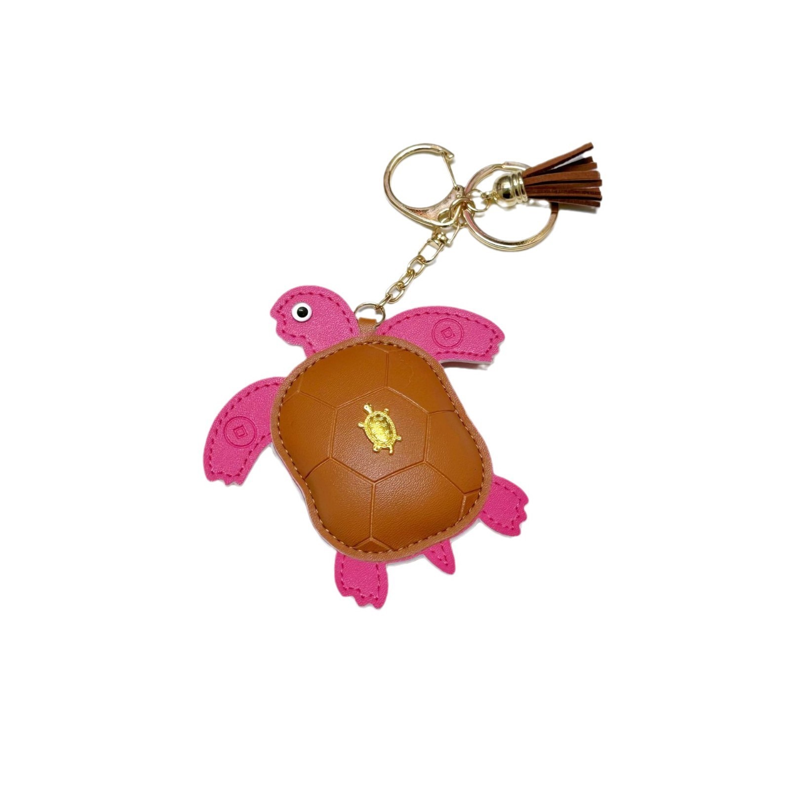 Turtle Leather Bag Pendant Internet Celebrity Same Style Tortoise Versatile Car Keychain Pendant TikTok Dopamine 250722