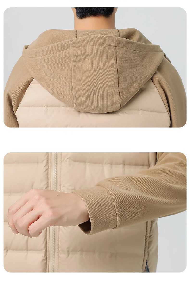 Man Winter Casual Hooded Jacket 90% Duck Down Women Jackets Warm Outdoor Parkas Unisex Style Outdoors Coat Matching Outfits W250722