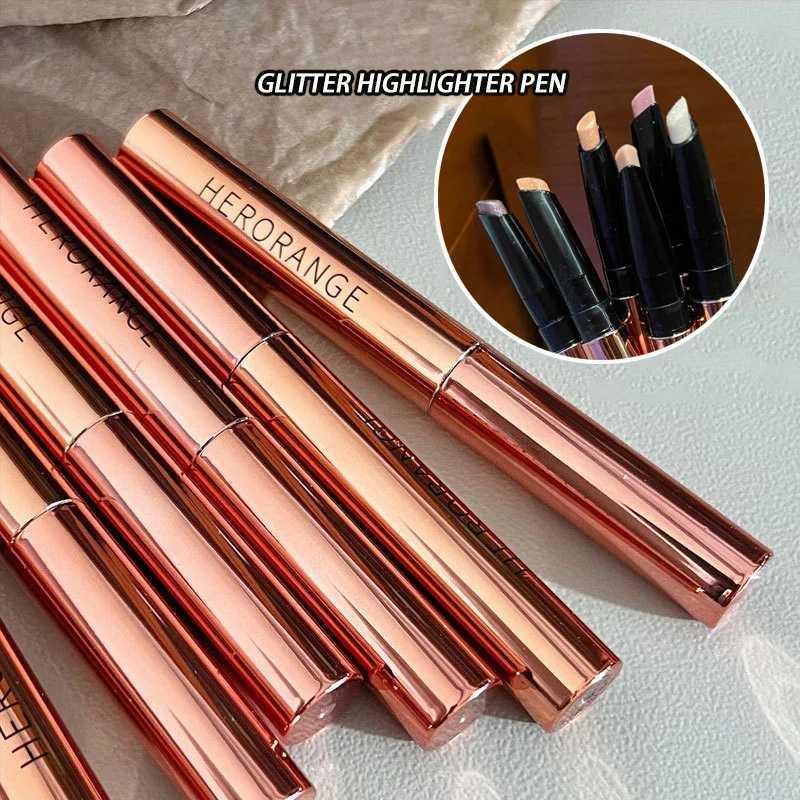Lescent Eyeshadow Stick Shimmering Clear Sparkle Diamond Lying Silkworm Pencil Long Lasting Glitter for Eyes Korean Makeup W250722