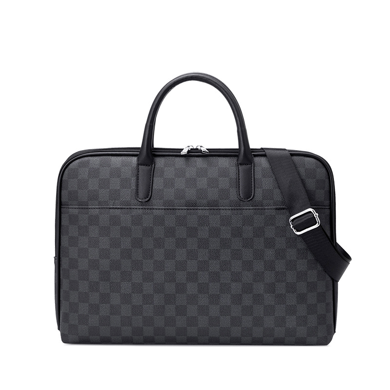 Printed bag handbag business computer briefcase one shoulder crossbody bag women one shoulder document 2025