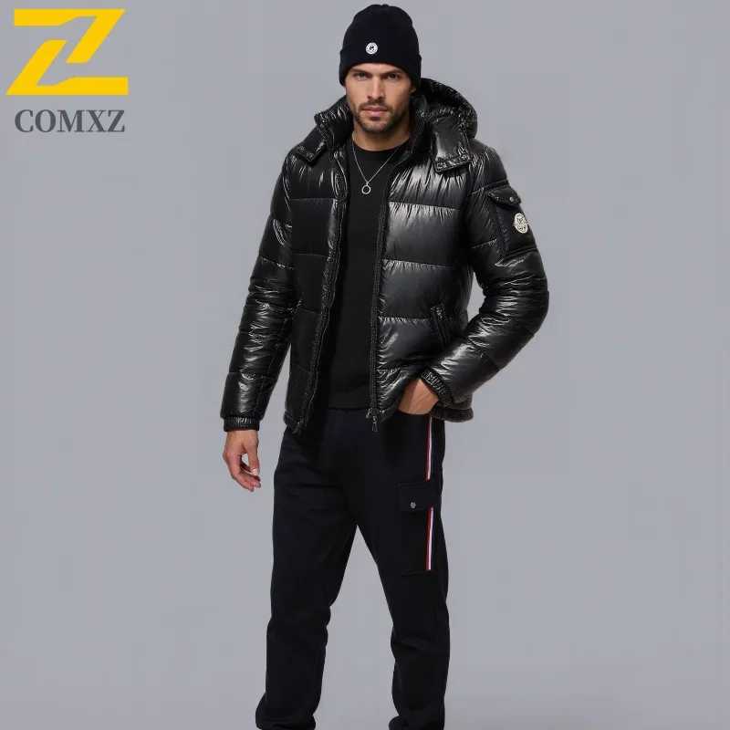 2024 New Mens Short Down Jacket Korean Style Trendy Winter Coat Fashionable Stylish Warm Puffer Jacket W250722