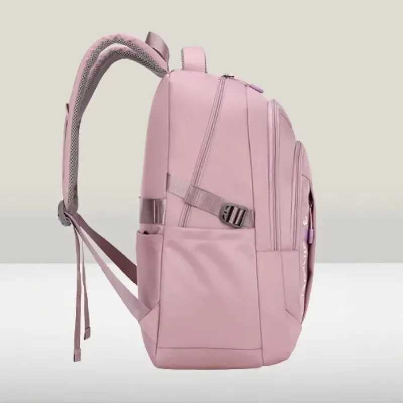 Nyl Backpack Large Capacity Lightweight Student Backpack New Trendy Mens Reduced Load Spine Protective Backpack Y250722