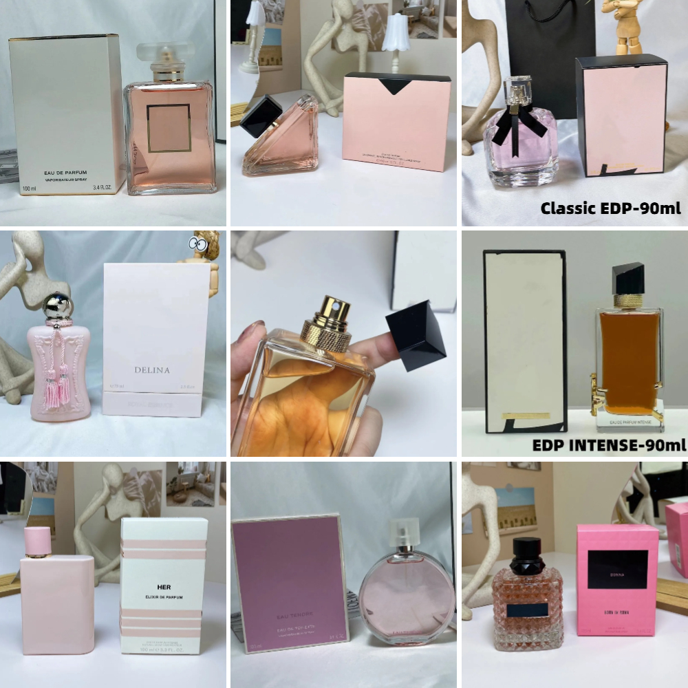 Luxurys Body Spray Perfume Girl Lady Classic Women Cologne 100 ML Designer Natural Female Long Lasting Pleasant Fragrance For Gift Lady