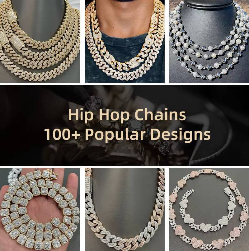 VVS D Moissanite 925 Sterling Silver Cuban Bracelet Hip Hop Style Prong Chain in 6mm 8mm 10mm 12mm 16mm 18mm Sizes