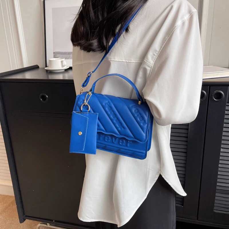 New Feshoulder Bag Quilted PU Leather Ladies Square Handbags Brand Designer Small Crossbody Bags for Women Y250722