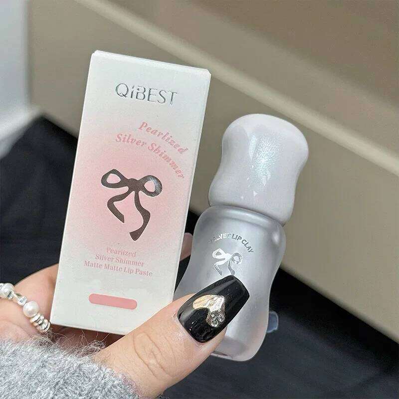 QIBEST Soft Mist Mousse Glaze Veet Matte Holding Makeup Not Easy to Sticky Lip d Korean Cosmetics Lipstick X250722