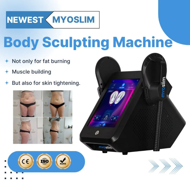 6500W 200HZ MYOslim Sculpt Machine RF EMS Body Sculpting Shaping Weight Loss Electromagnetic Slimming