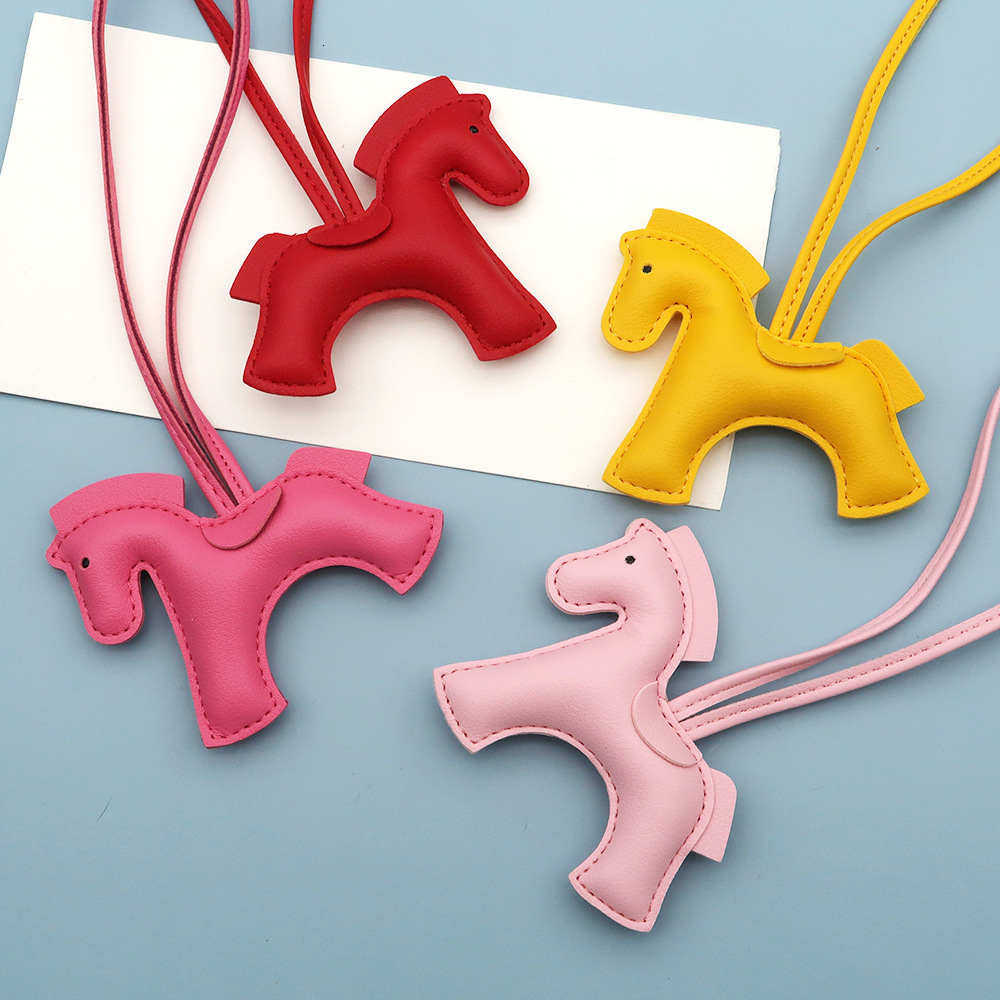 Pendant PU Leather Bag Pendant High-End Versatile Bag Accessory Car Hanging Ornament 250722