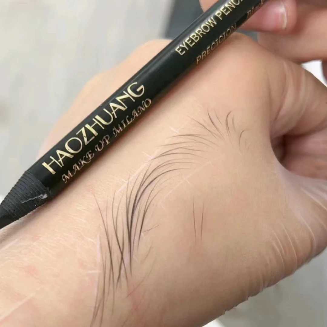 1pcs Long-lasting Waterproof Eyebrow Pencil Off with Brush Microblading Permanent Makeup Tools Pull Cord Peel-off Brow Pencil W250722