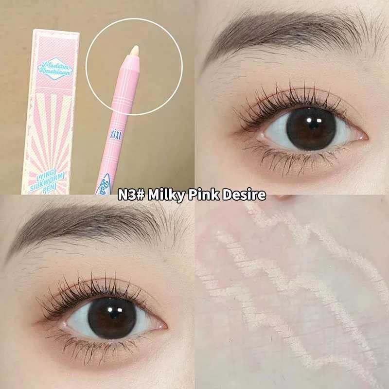 Lescents Clear Highlighting Eyeshadow Lying Silkworm Pen Glitter Natural Brightens Eye Head Slender Matte Brown Eyeliner Gel W250722