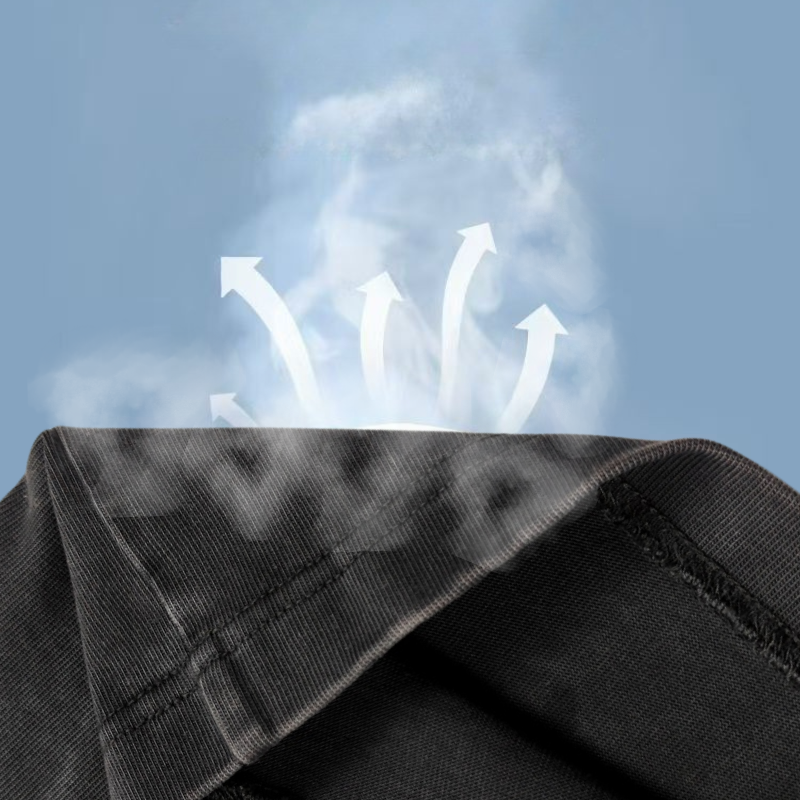 Breathable Mens Customized Cotton Tee for Summer Sweat Absorbing & Comfort Fit