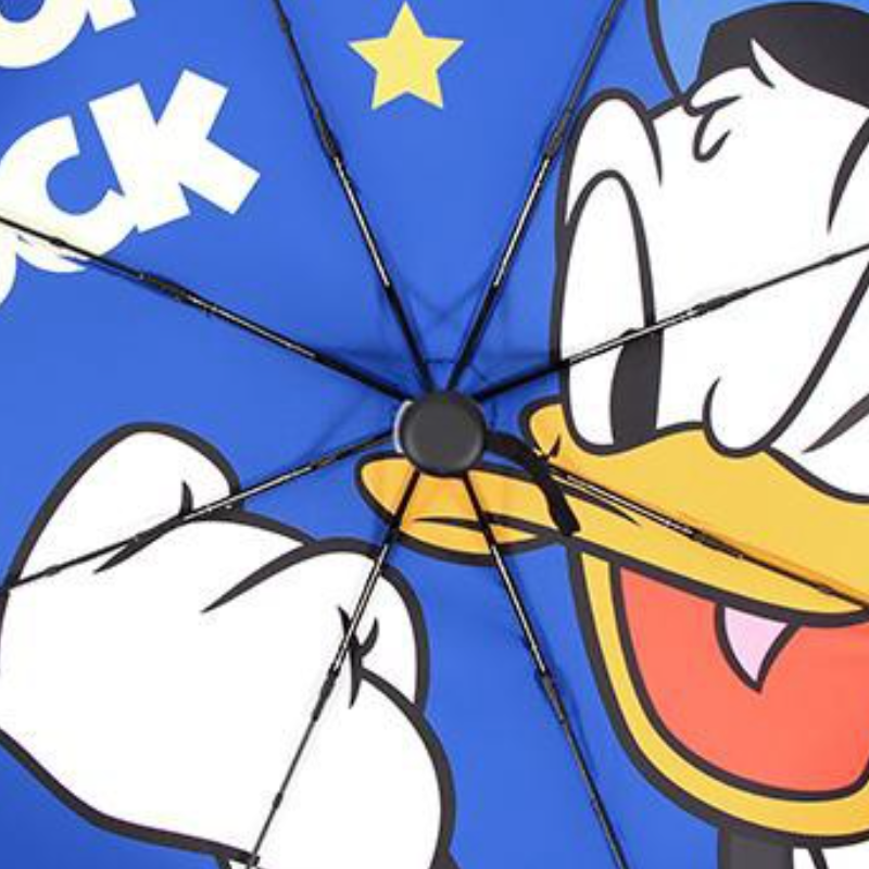 Frozen Sun and Umbrella suitable for boys and girls primary school umbrella semi-automatic protective and durable high strength suitable for students 