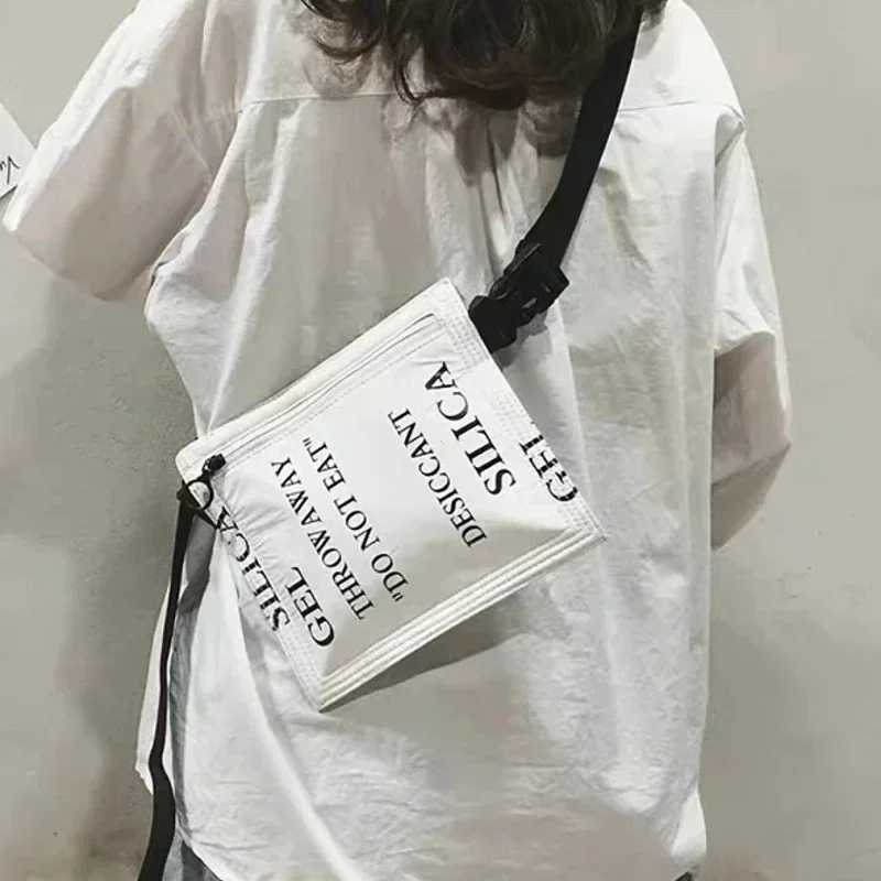 2024 Simulated Desiccant Wen Bag Dupt Paper Shoulder Bags Fi Letter White Small Crossbody Bag Ch Bag Purse Phe Y250722