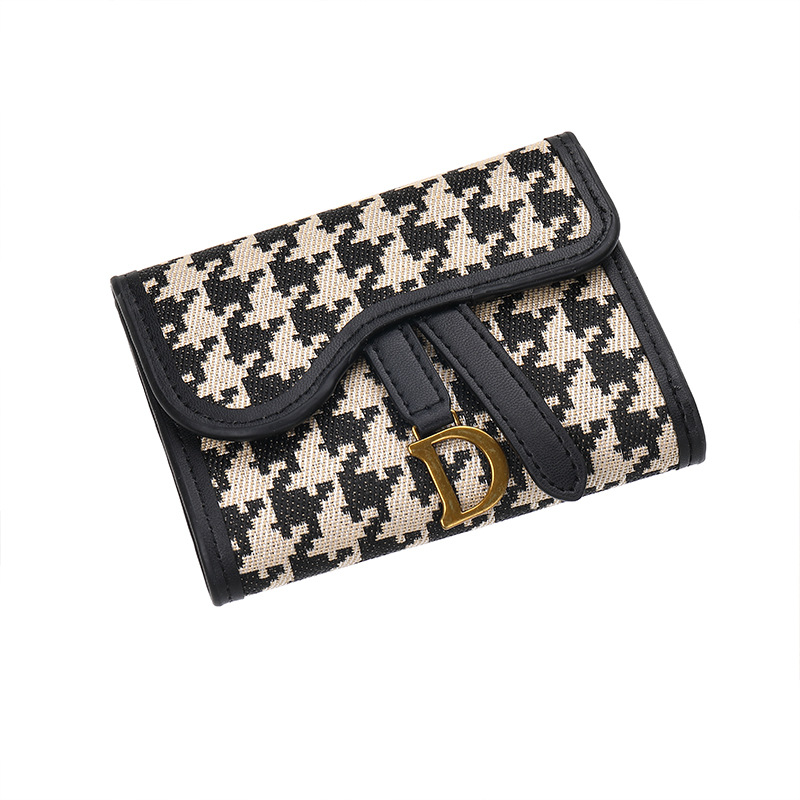 European Vintage Long Wallet for Women - Large Capacity Tri-Fold Clutch with D-Ring Closure & Multi-Card Organizer Free Shipping
