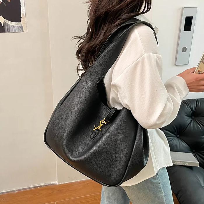 Designer Bag Shoulder Bag Luxury Bag Purse Tote Classic Logo Women's Tramp Bag High Quality Leather Large Capacity Crossbody Black Shopping Handb