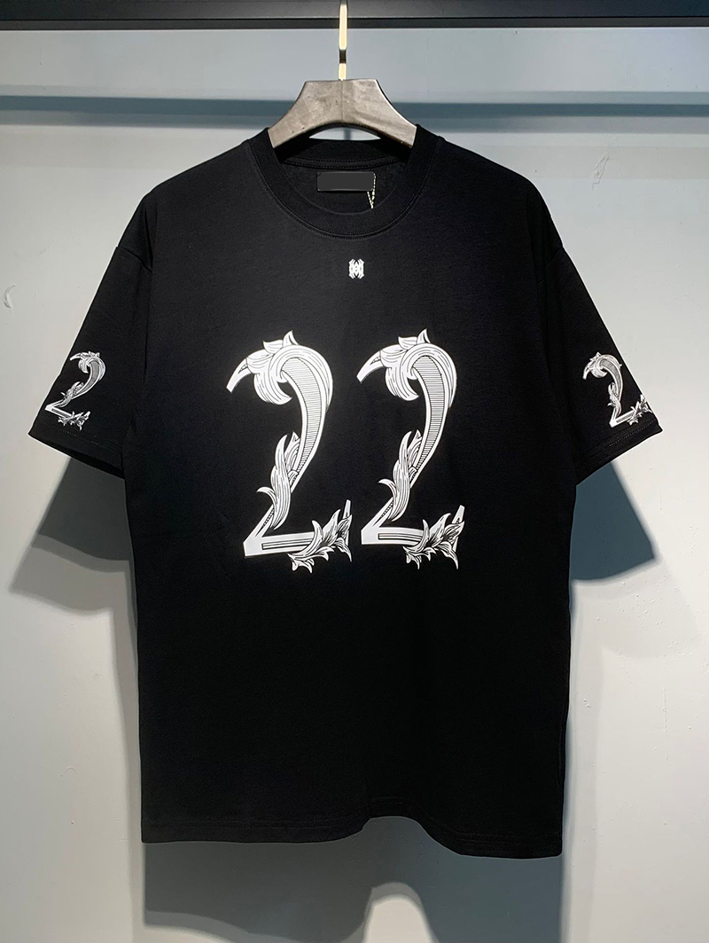 amiriar summer fashion men shirt graphic tee designer t shirt mens street graffiti shirts casual loose fit shirt man tops y2k shirt s--xl