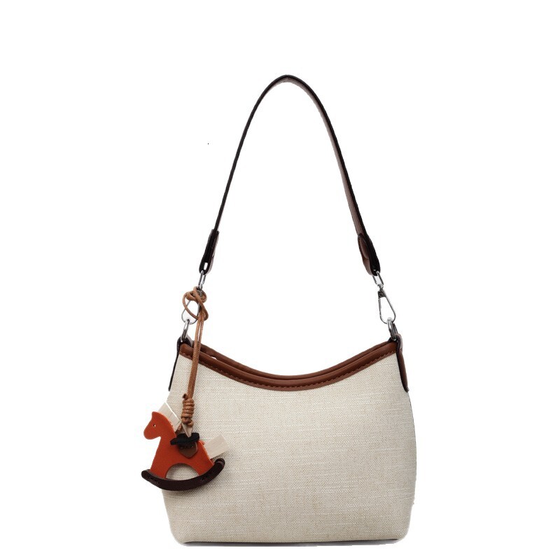 2025 Summer new women's S crossbody bag, new women's bucket bag, summer women's new fashion trend commuting women's shoulder bag, 