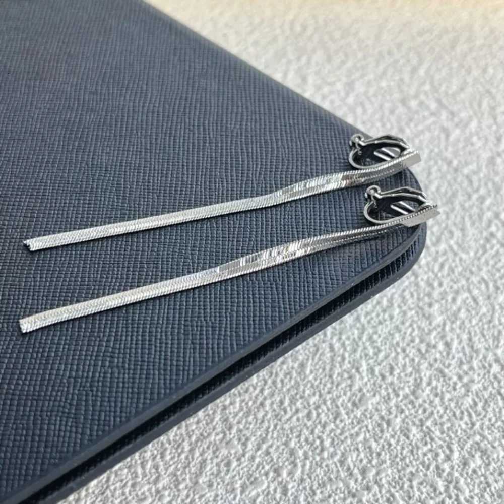 Gold Color Long Clip On Earrings Non Pierced Tassel Jewelry Women Ear Cuff Earring Party Gift Womens Earrings XJ250722