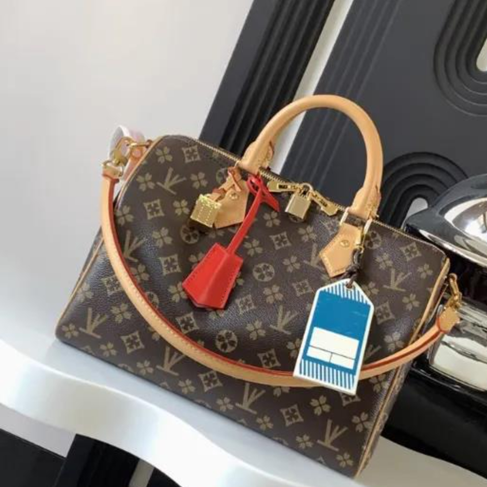 higher quality takashi murakami luxury sakura bag crossbody cherry bags speeds shoulder bag denim fashion letters print flowers shopping handbags travel bags b7