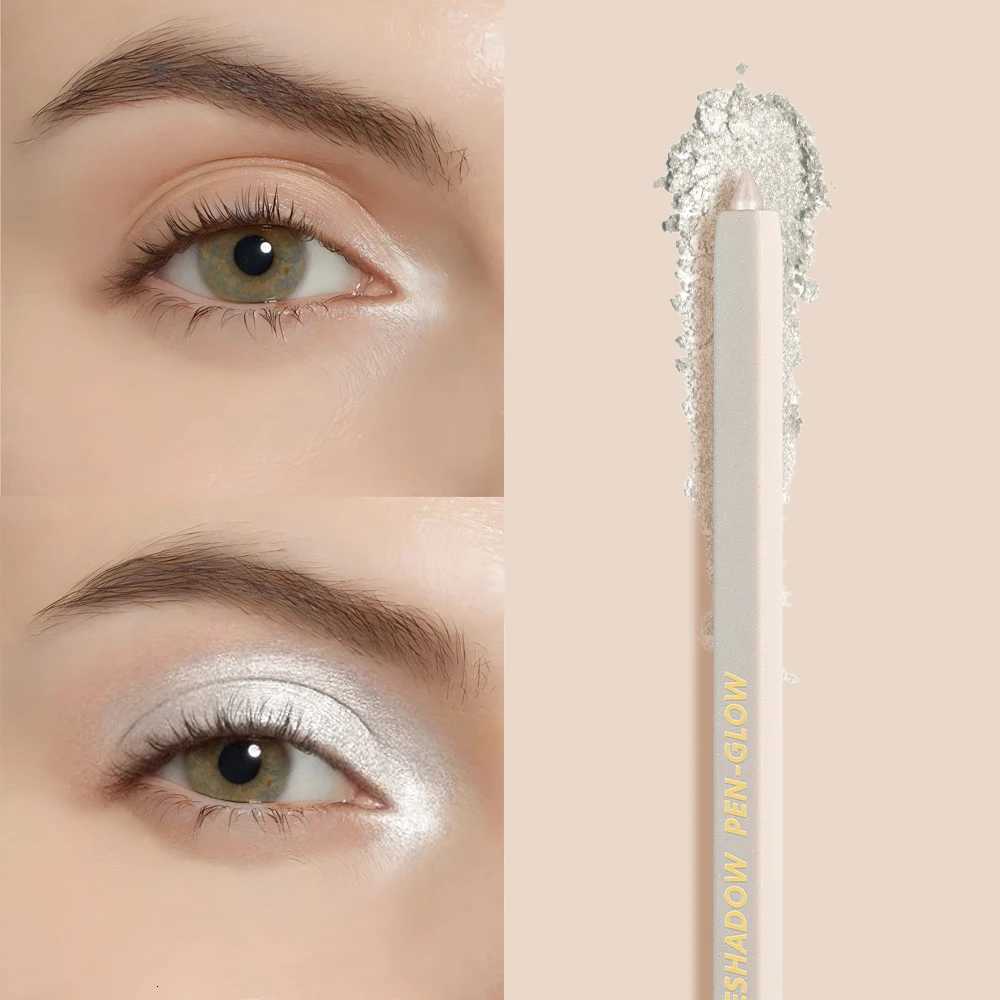 White Highlighter Pen Glitter Matte Eye Brightening Stick Eye Contour Eyeliner Pen Aegyo Sal Pen Eye Highlight Pencil W250722