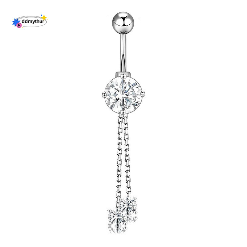 Hot-Selling Butterfly with Dia Stud Belly Button Ring Body Piercing Jewelry ddmythur