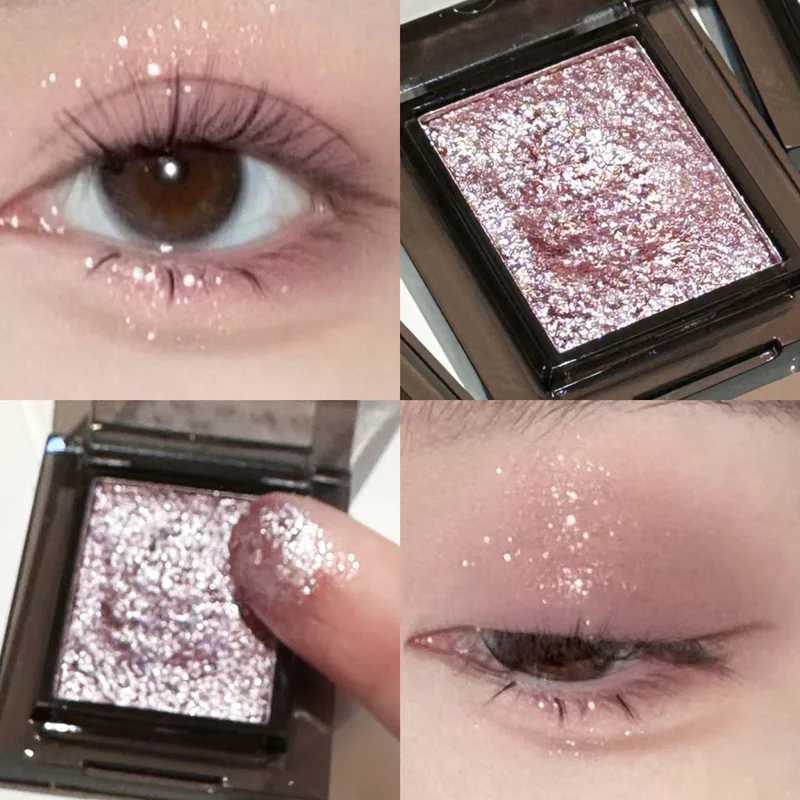 Chameleon Green Eyeshadow Metallic Smoky Monochrome Eyeshadow Palette Matte and Glitter Earth Gray Multicolor Eye Makeup W250722