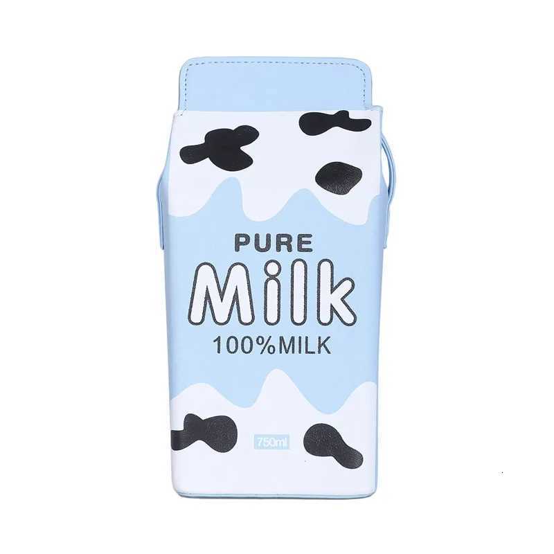 Fi carto milk cart shape ladies shoulder bag carto mobile phone bag. Y250722