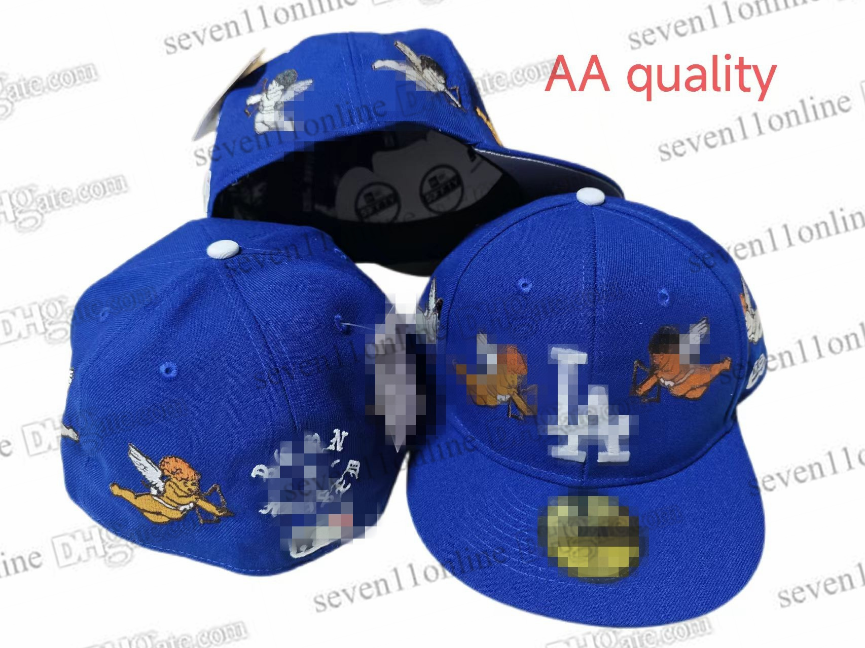 2025 Men's Baseball Fitted Hats Los Angeles" Funny Cute angel stitched Full Closed Caps Sport Designer Team Cap Patched Brown Snapback trucker Hats born x raised jl22-3
