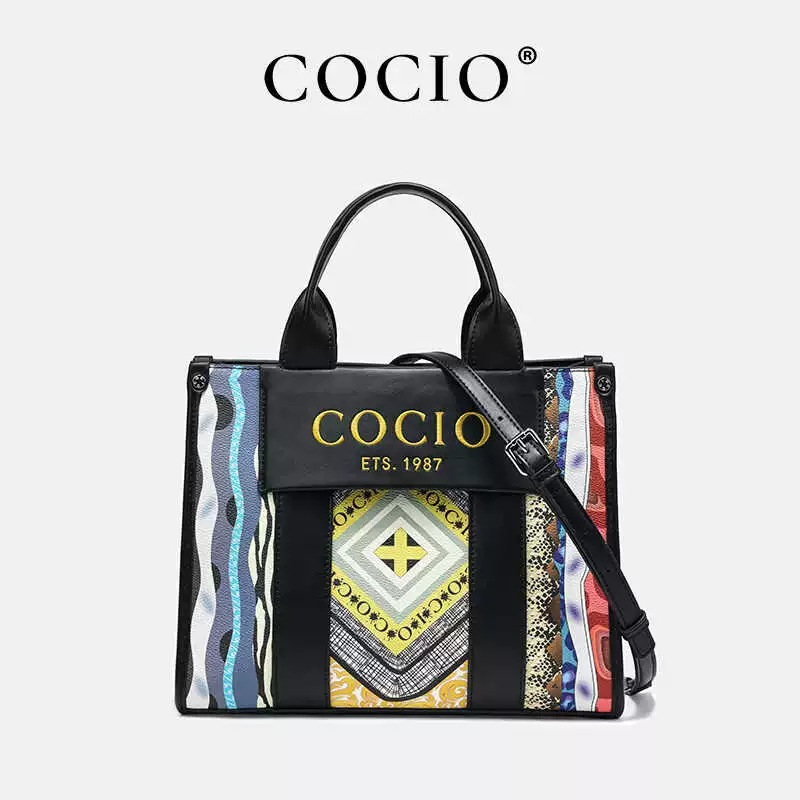 COCIO designer Shoulder Bags Bohemian style tote bag for women large capacity commuting fashionable crossbody bag