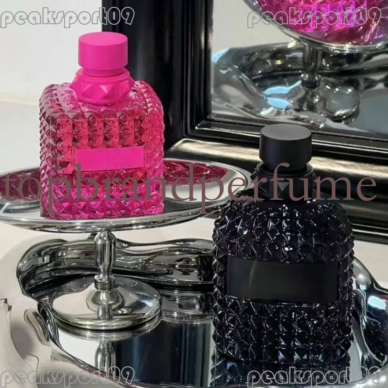 Top Quality 100ml Women Perfume Donna Parfum Female Eau De Long Lasting Fragrance Body Spray Pink PP for Lady box cologne perfume
