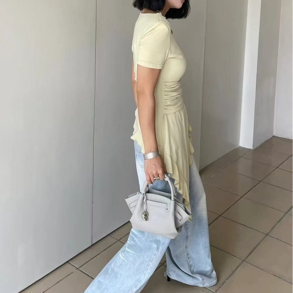 Free shipping designer bag 2025 New Fashion Lychee Pattern Cloud Dumpling Bag Niche Basket Fashion Shoulder Bag Crossbody Bag Women S Bag Versatile Ba