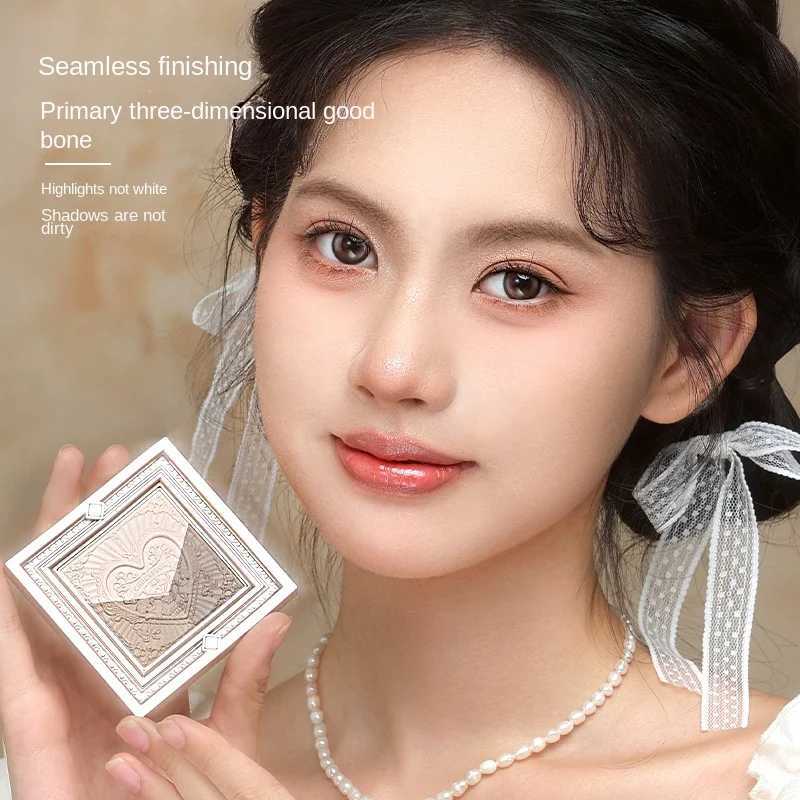 CHEERFLOR Little Angel Contour Shadow Highlight Palette Face Matte Illuminator Bronzer Makeup Concealers 7g W250722