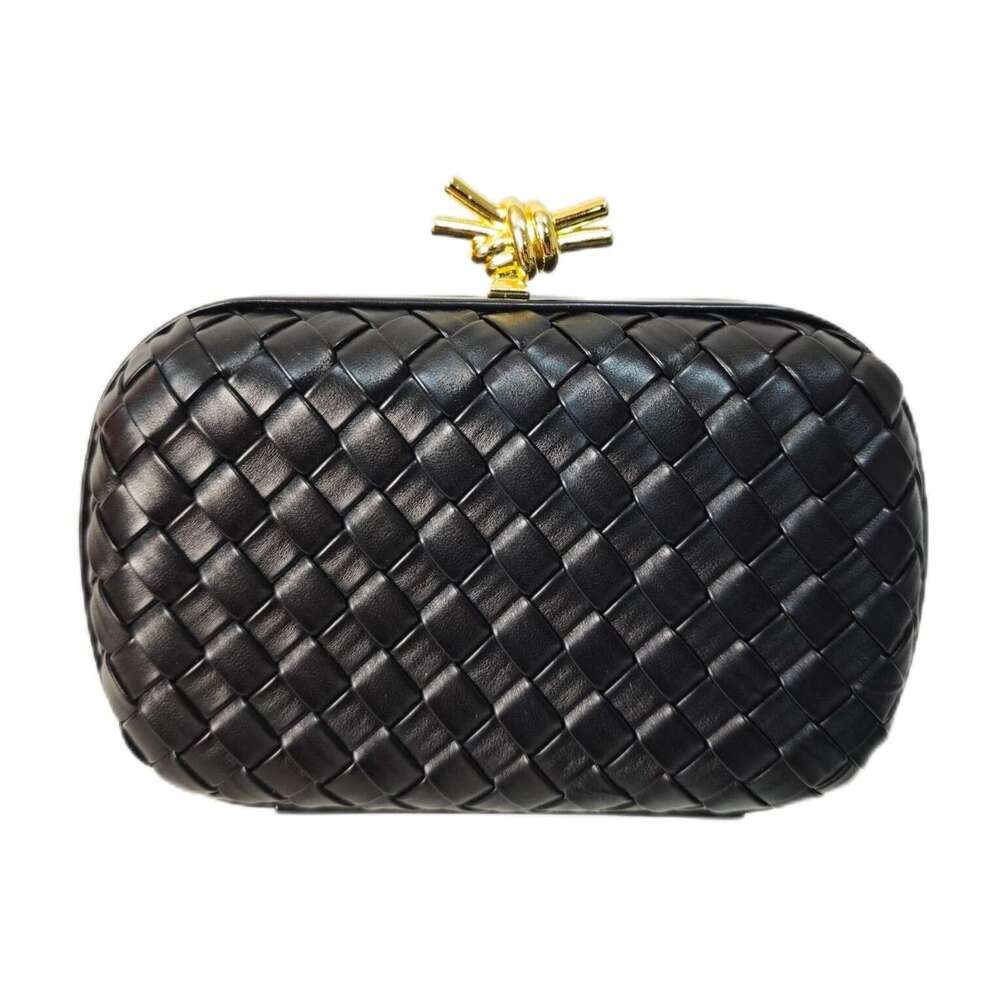 Women's Handbag Handwoven Ladies Clutch Crossbody Simple Evening Bag Small Fashion Versatile Weave Designer Luxury handbag