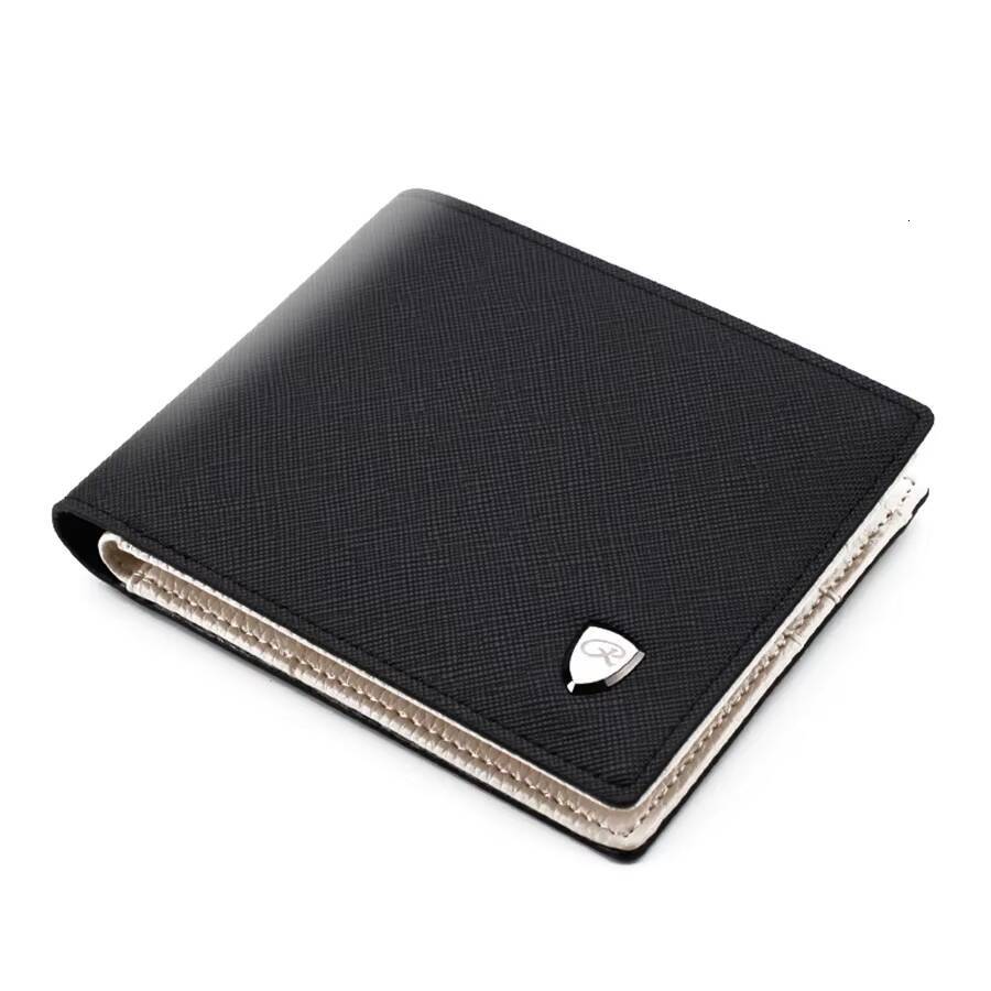 Mens Short Wallet with Cross Pattern Korean Version Coin Purse Small Money Bag Male Multi Card Holder Internal Zipper Wallets ddmynov