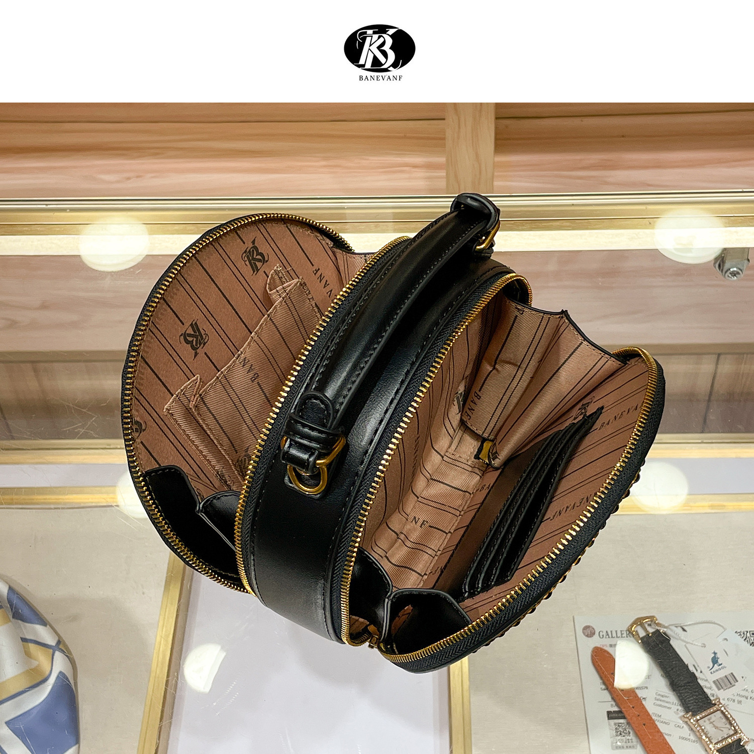 Free shipping designer bag 2025 Round Cake Bag For Women New Versatile Bag Embroidered Quilted Bag Fashion Handbag Shoulder Bag Crossbody Small Bag