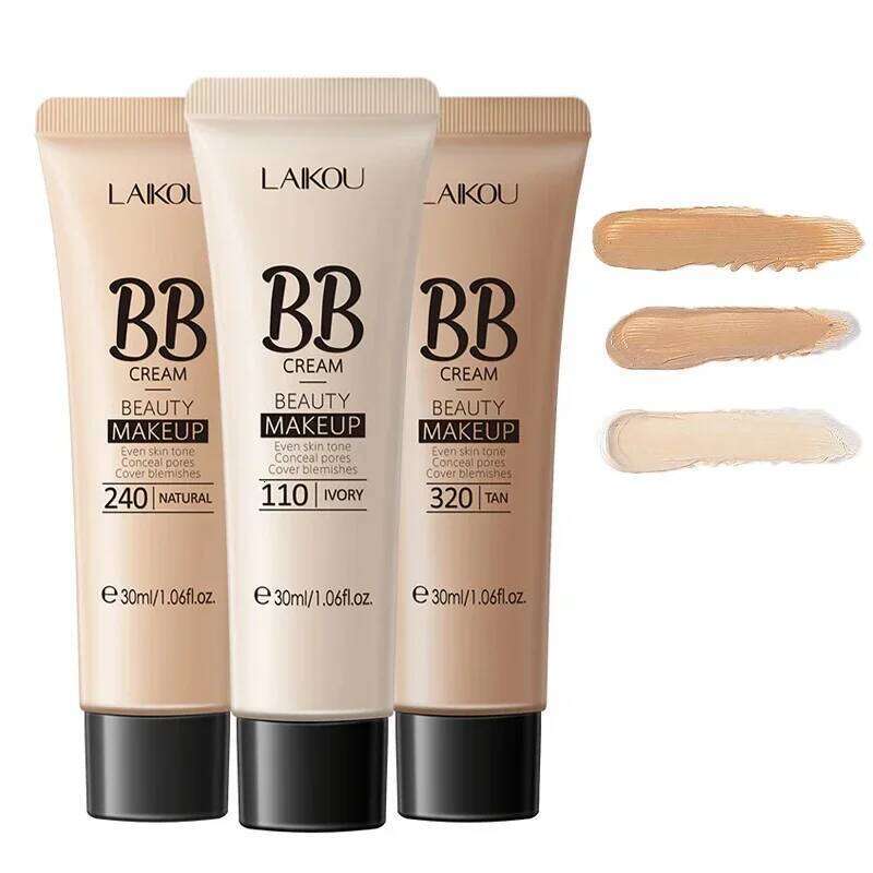 BB Cream Brighten Even Skin Tone Liquid Foundation Moisturizing Hydrating Concealer Cover Blemishes Concel Pores Makeup Base X250722