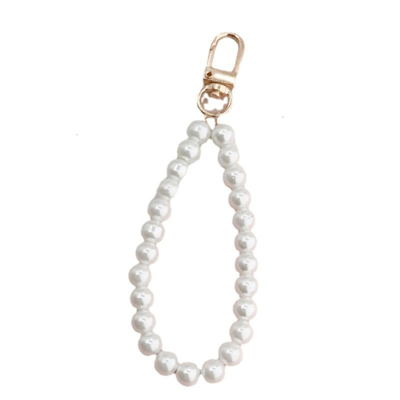 Yilian New DIY Phone Accessories Glass Pearl Pendant Five-Pointed Star Ornament Earphone Case Hanging Chain Material