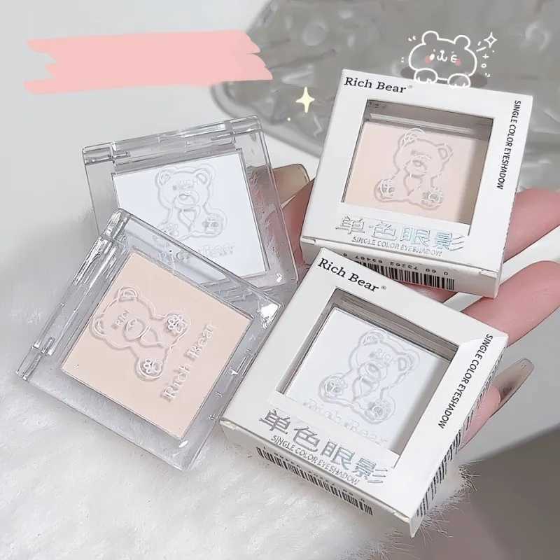 White Jade Color Eyeshadow Matte High Gloss Eyeshadow Makeup Palette Soft Brightening The Face Matte Velvet Eyeshadow Powder W250722
