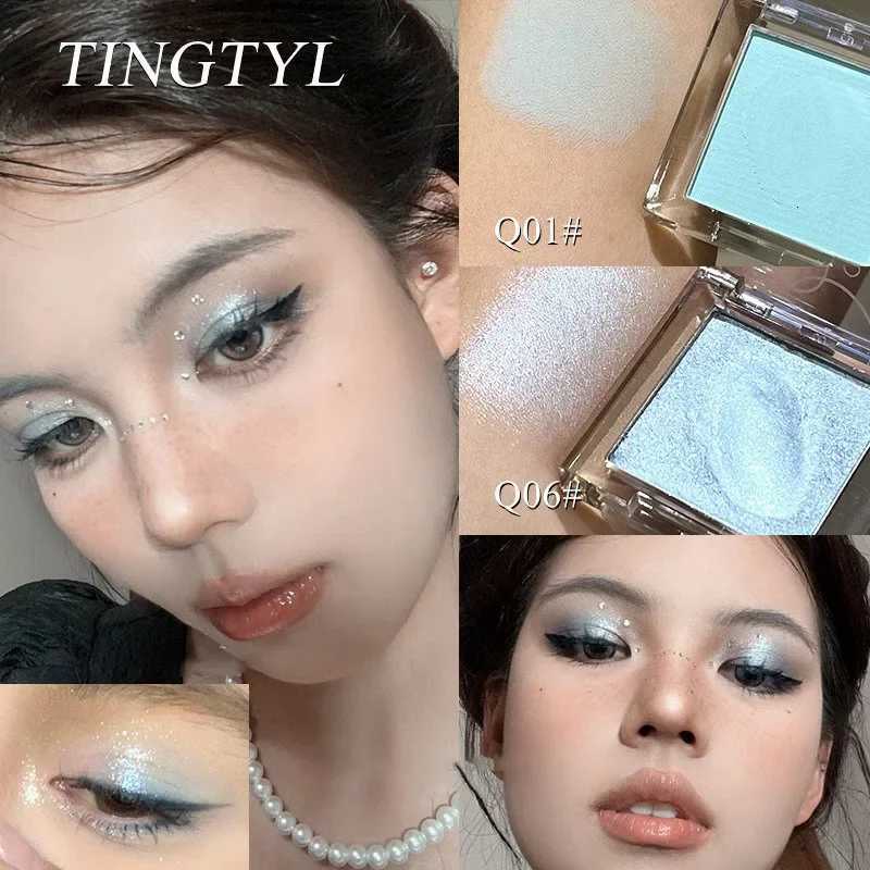 Wet Gel Eyeshadow Black Silver Glitter Eyeshadow Palette Punk Smoky Metallic Eye Pigments Highlight Contour Face B Cosmetic W250722