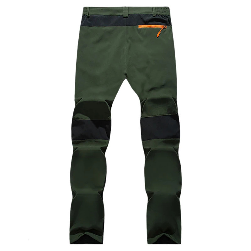 TRVLWEGO Men Summer Sports breathable Pants Hiking Trousers Camping Splash Prevention Quick Dry UV Resistant Elastic Thin 250717
