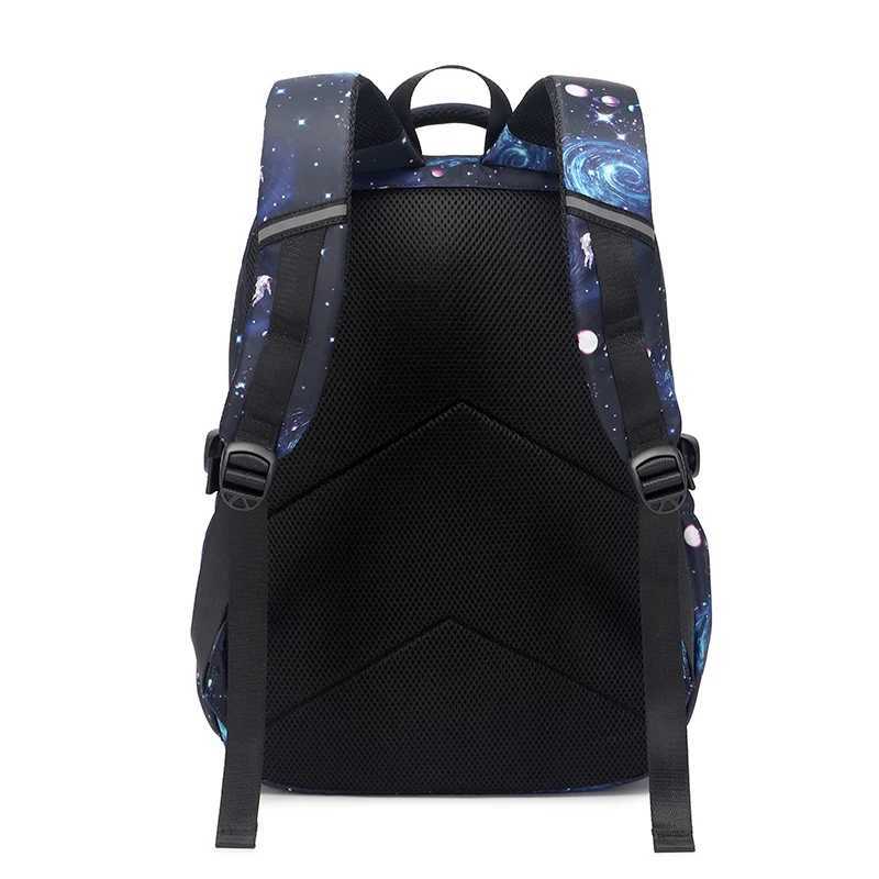 Childrens Schoolbag M Large Capacity Primary School Student Starry Sky Casual Backpack Junior High School Student Backpack Y250722