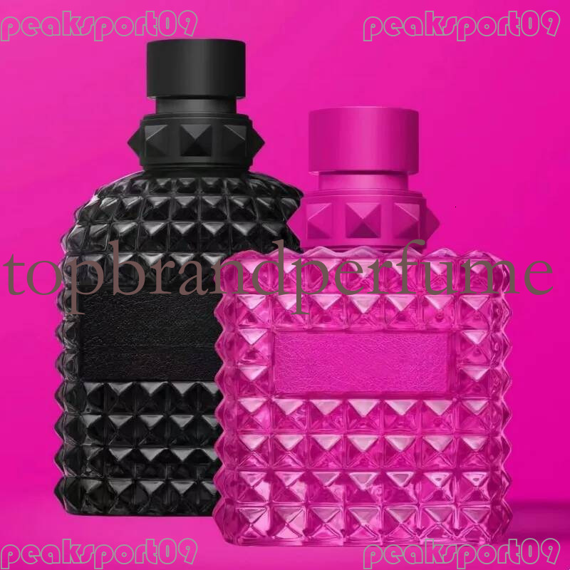 Top Quality 100ml Women Perfume Donna Parfum Female Eau De Long Lasting Fragrance Body Spray Pink PP for Lady box cologne perfume