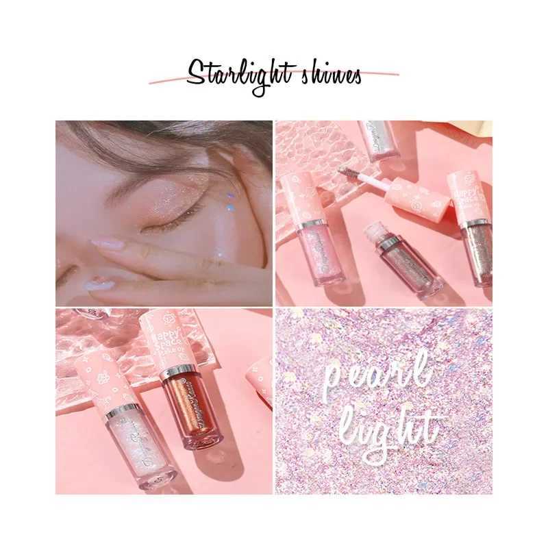 8 Colors Liquid Eyeshadow Glitter Sequins Shimmering Lying Silkworm Pen Brightening Liquid Eyeshadow Highlight Shiny Eyeliner W250722