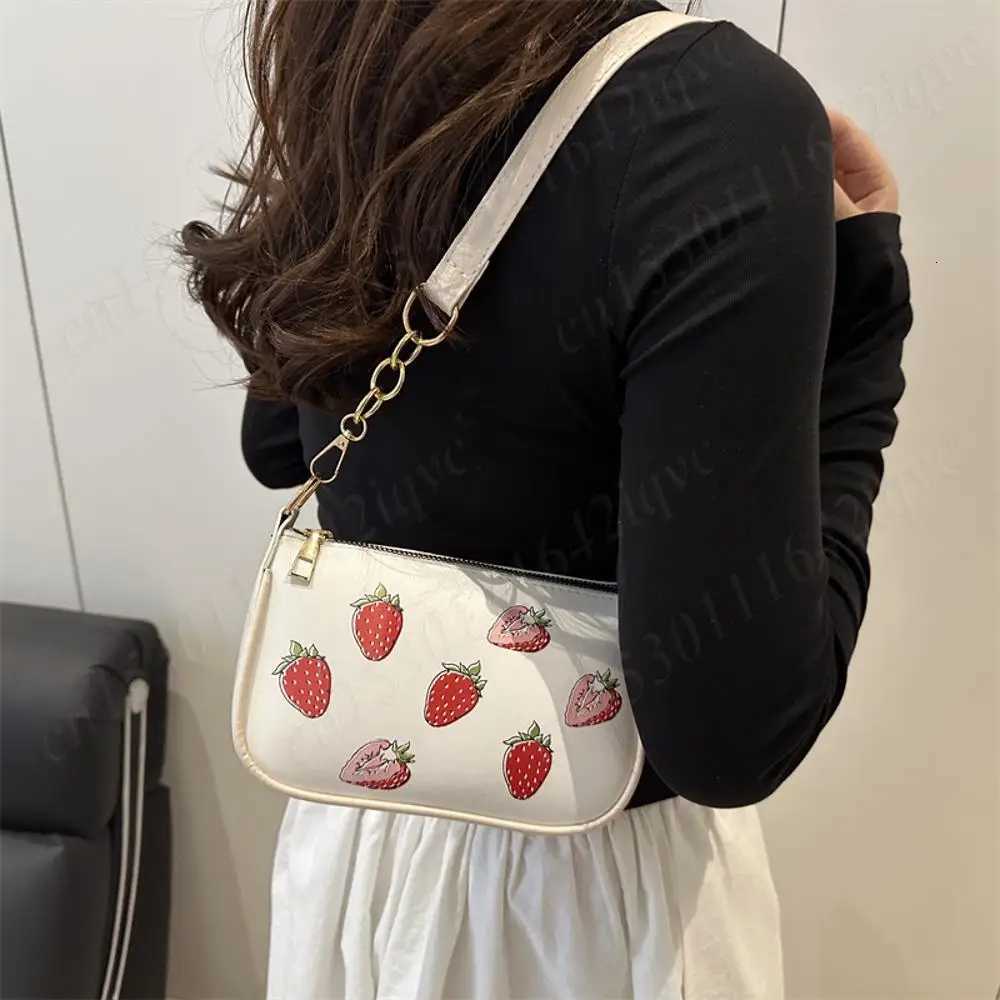 ry Print Leather Shoulder Handbag Wen Luxury Designer Underarm Pouch Wristlet Golden Zipper Small Wallet Daily Armpit Bag Y250722