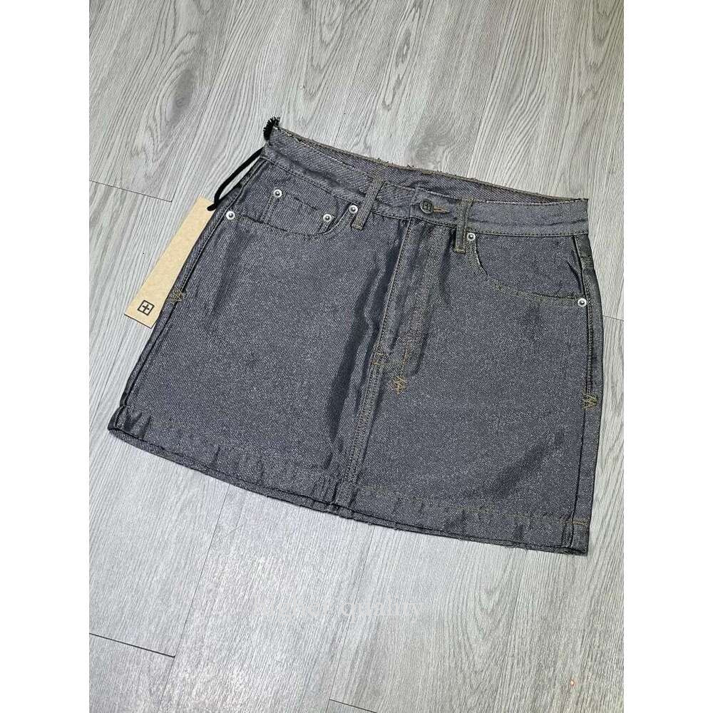 New High Quality ksubii jeans Womens Brand Jean Denim Shorts Skirt Girl Shirt Grey Edge Same Spring Black Burnt Ragged jeans Shirt Denim Summer Short 
