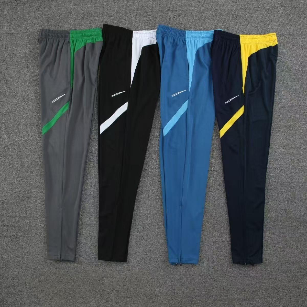 Men's Sports Pants Running Sweatpants Workout Jogging bottoms Long Gym Solid Color Sport Trousers grey Jogger Sweatpants Zipper Track Pants