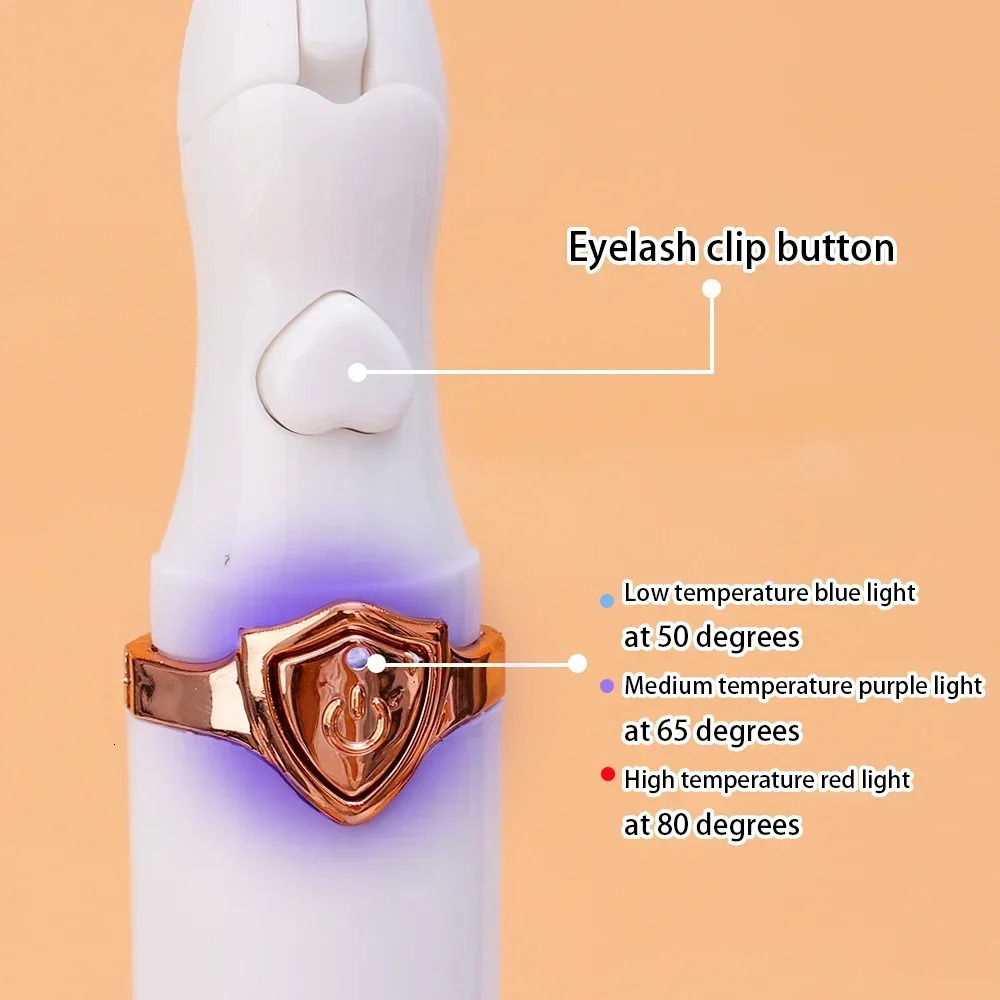 Naturally Curled Electric Eyelash Curler Intelligent Temperature Control Styling Make Up Eyelashes Curl Lasting Lash Curler Tool 250716